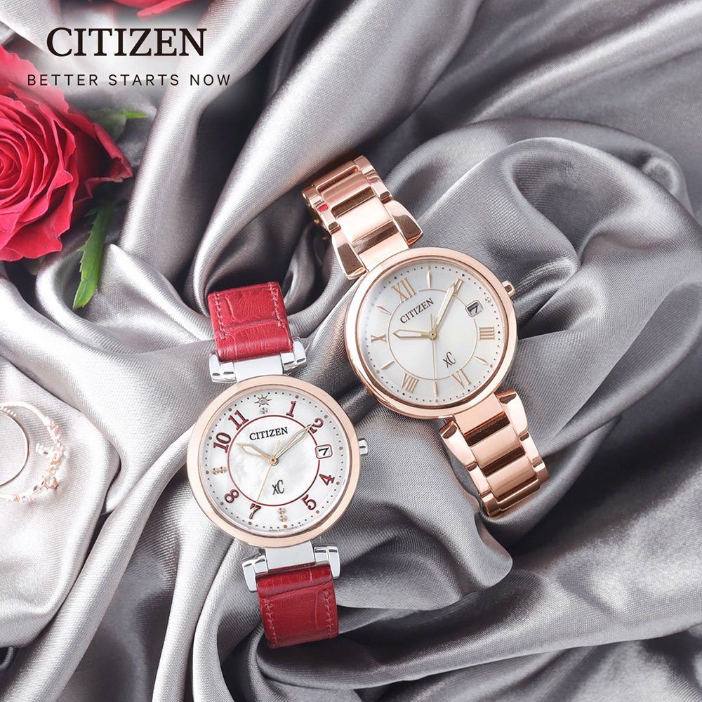 CITIZEN 星辰 XC 光動能亞洲限定女錶 EO1192-59A, , large