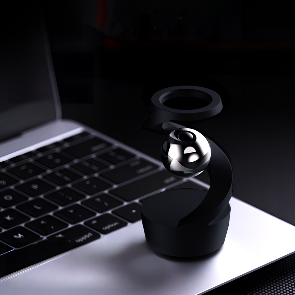 【上手家居】靜音懸浮陀螺(科技感擺件/舒壓小物/辦公桌小物/指尖陀螺/懸浮陀螺/解壓玩具/spinner), , large