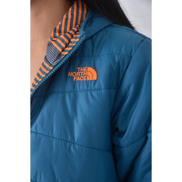 (S) the north face質感連帽藍色外套二手衣, , large