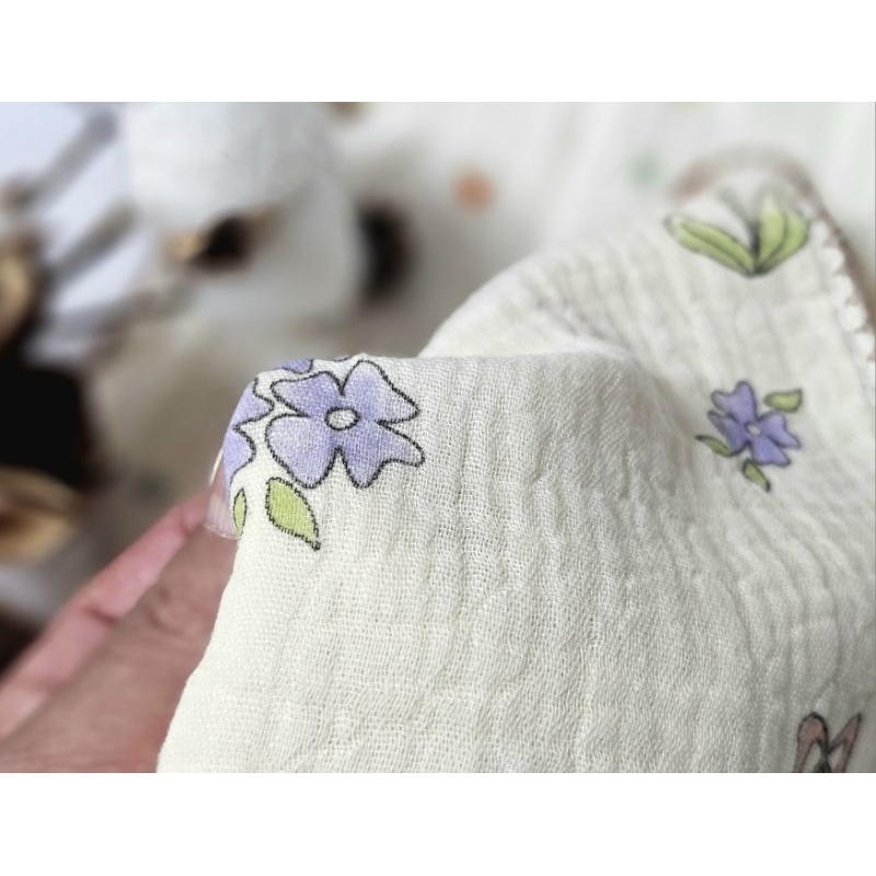 [Kaimei Cotton Industry] 12 randomly selected high-quality top-grade cotton and linen square towels/handkerchiefs/bath towels/saliva towels, , large