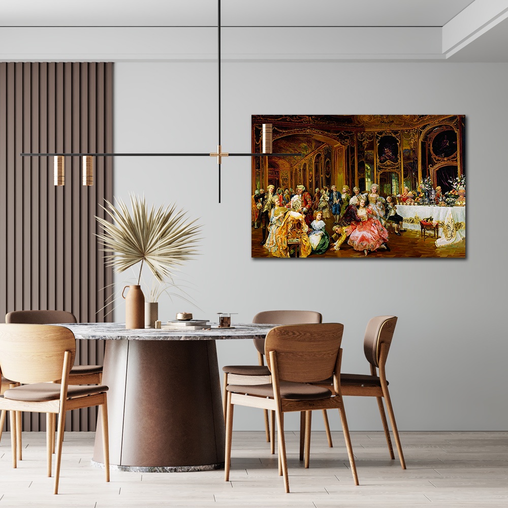 【御畫房】宮廷人物 國家一級畫師手繪油畫60×90cm(VF-22), , large