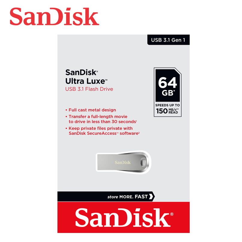SanDisk CZ74 Ultra Luxe 64G USB 3.1, , large