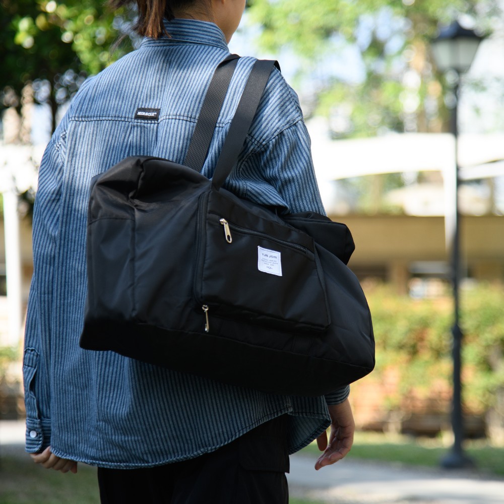【YUNJOIN】 Lightweight foldable travel trolley bag, , large