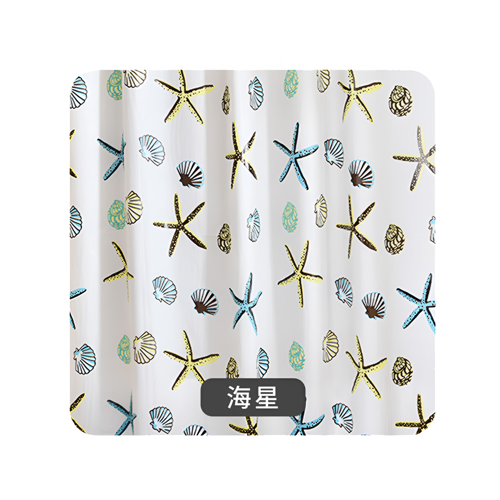 peva-waterproof-shower-curtain-starfish, , large