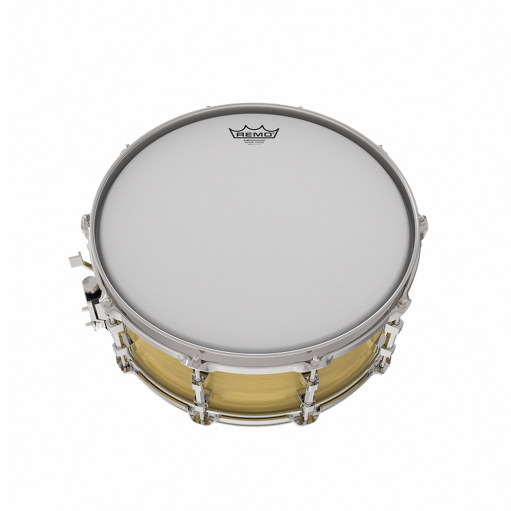 REMO Ambassador Vintage Coated 雙層噴白鼓皮 10"【敦煌樂器】, , large