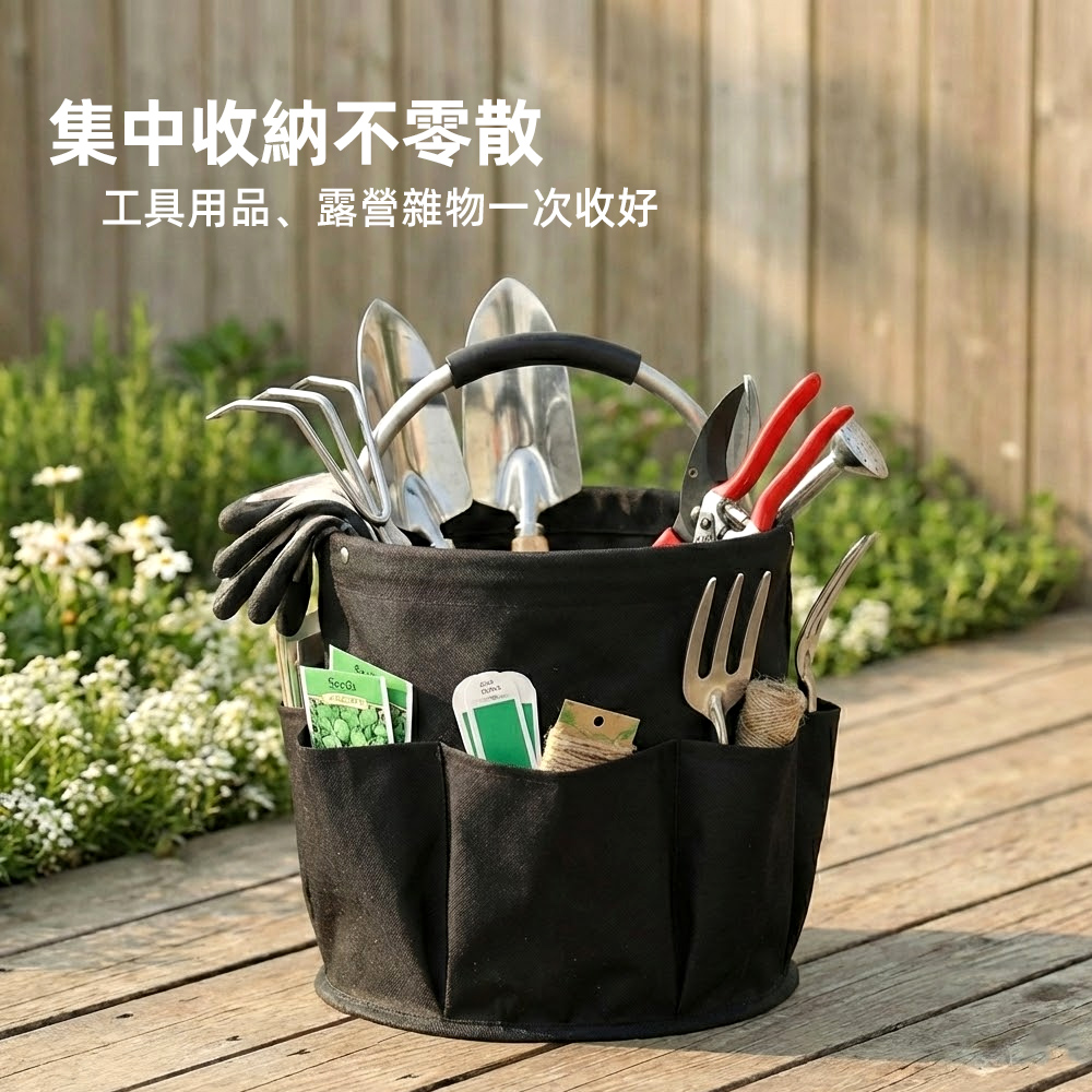 【上手家居】戶外水桶工具袋(水電工具桶/圓筒工具袋/工具桶), , large