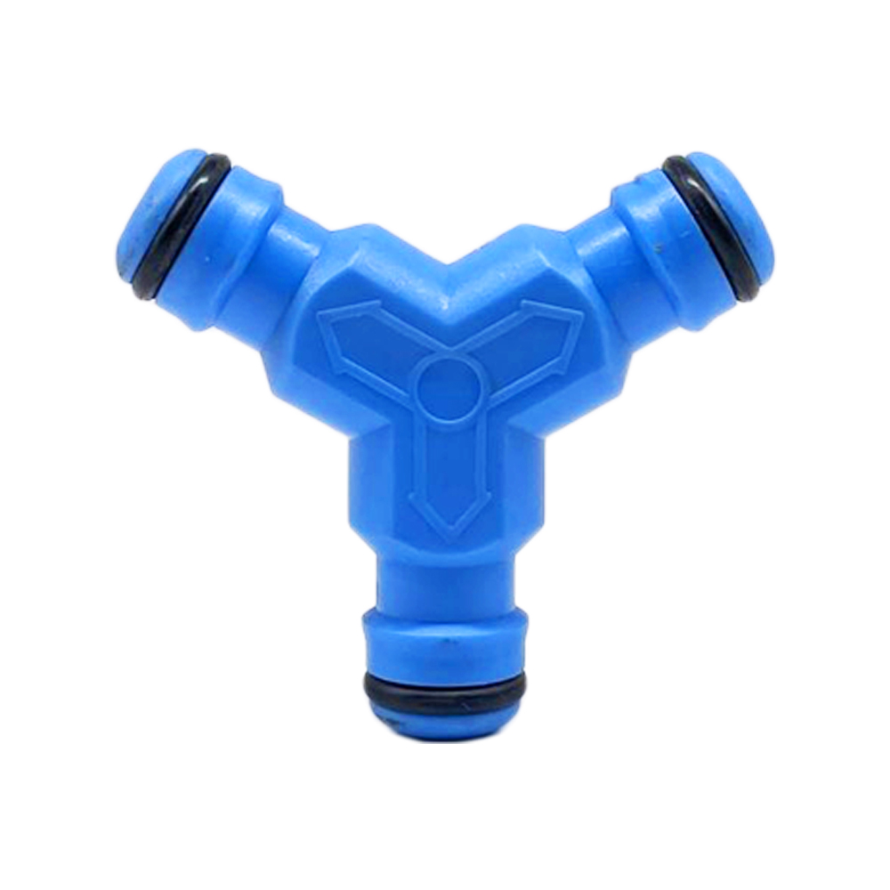 GS MALL 台灣製造 水管三通連結接頭 三通接頭 延長接頭 分接頭 園藝轉接頭 園藝接頭 澆花 水管接頭 轉接頭, , large