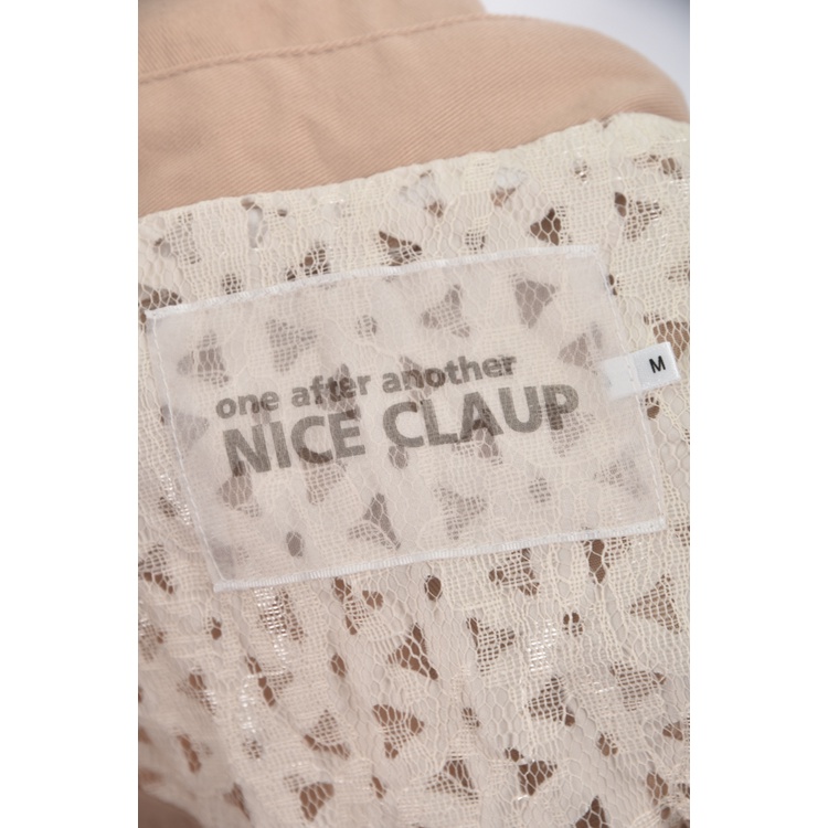 (S) nice claup質感棉質大衣杏色外套二手衣, , large