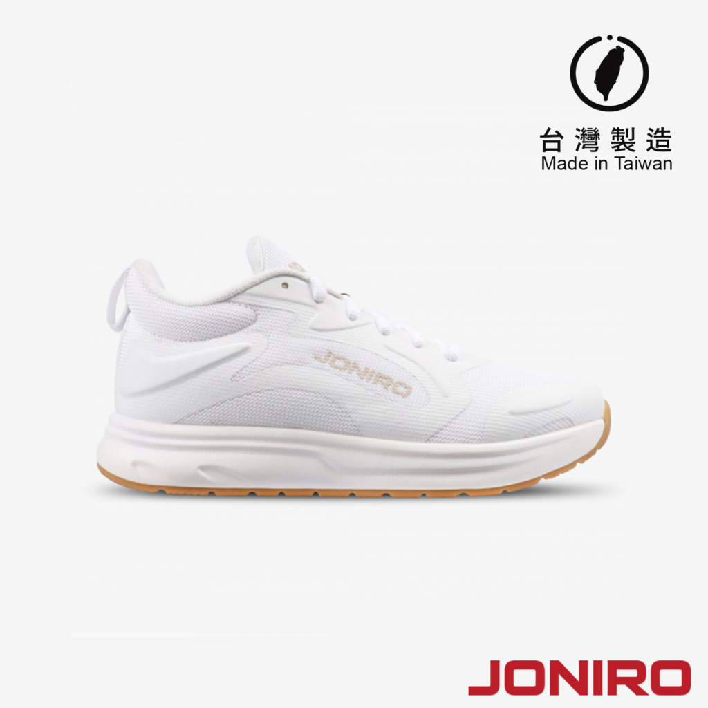 【JONIRO】台灣製造 Buzzer 運動鞋 女鞋 經典款 休閒鞋 百搭 白色 復古 小白鞋(部分鞋款有現貨), , large