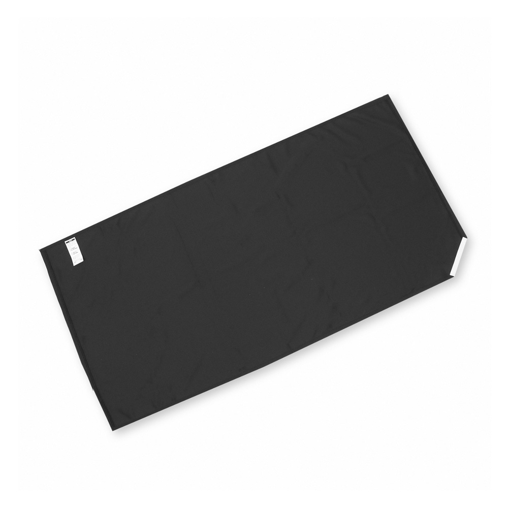 NIKE COOLING TOWEL SMALL 毛巾 91x45cm 運動毛巾 素色 涼感 冰感 輕量 柔軟 彈性 黑, , large