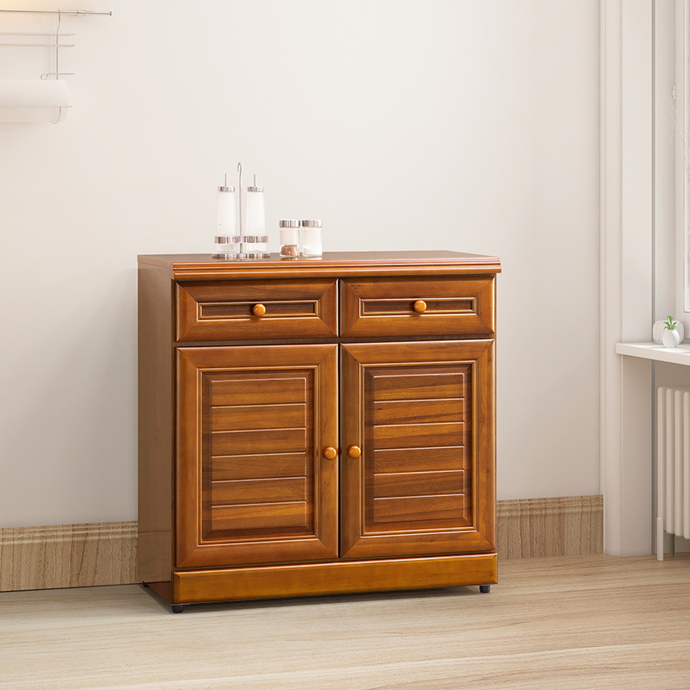 【唯熙傢俱】奧莉薇樟木色2.7尺餐櫃, , large