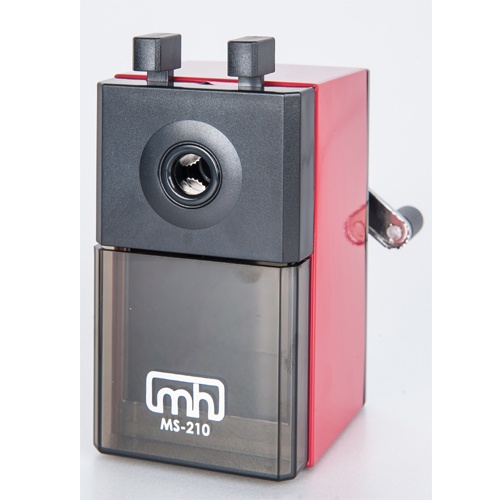明祥貿易 MS-210 可調式鉛筆機 (鉛筆直徑7~12mm通用)*紅