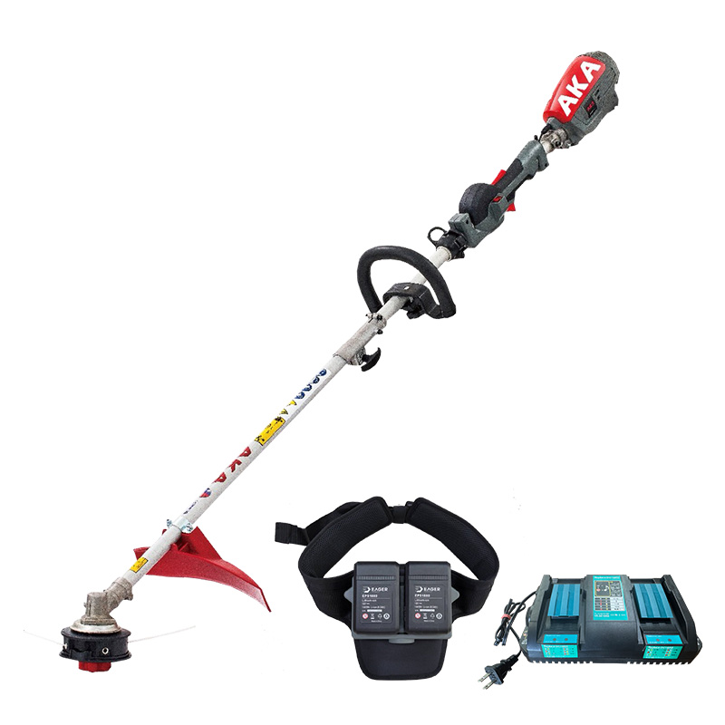 【源泰農業】AKA電動割草機20Vx2 割草幫手 除草機-腰包式電池款