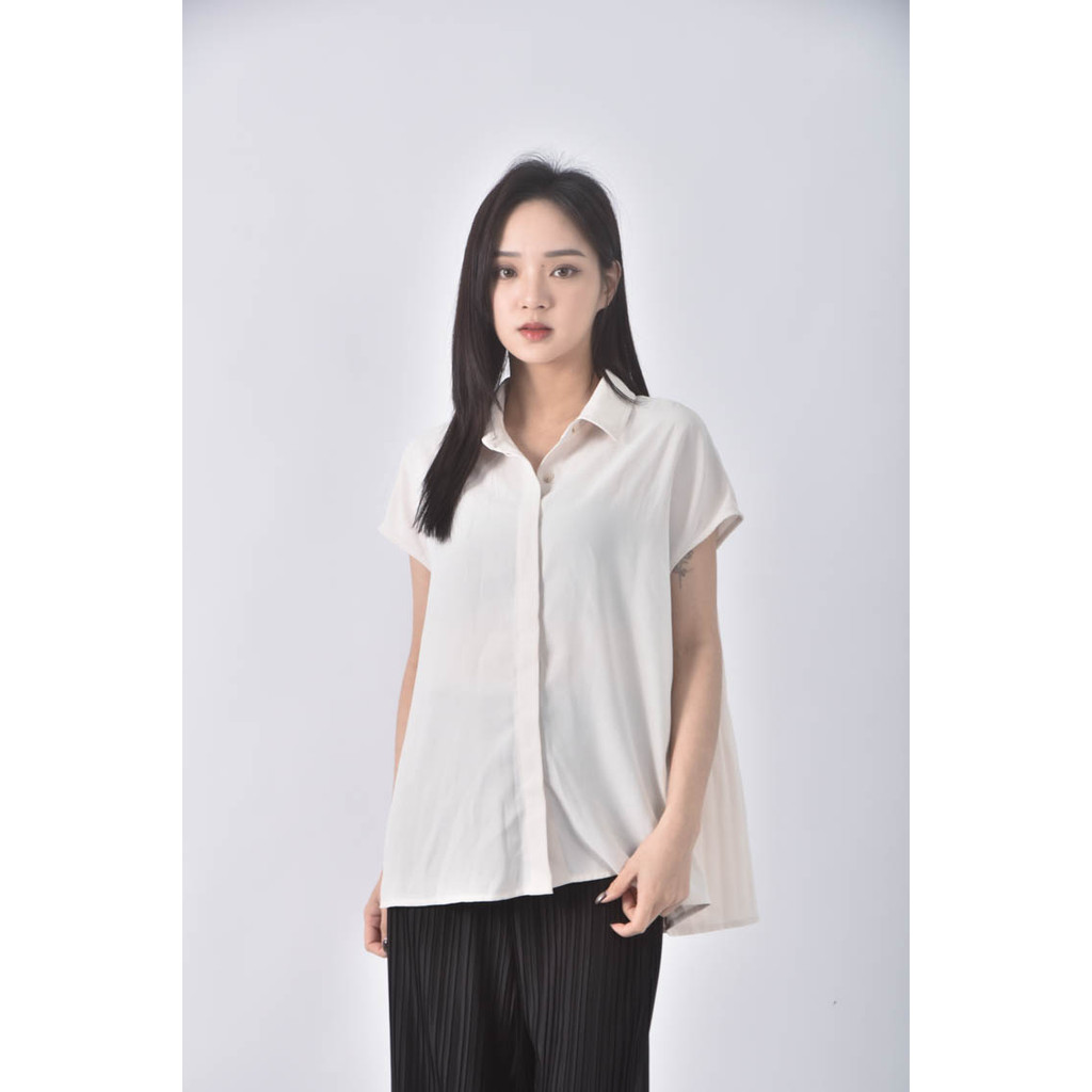 (XL) klut白色短袖上衣二手衣, , large