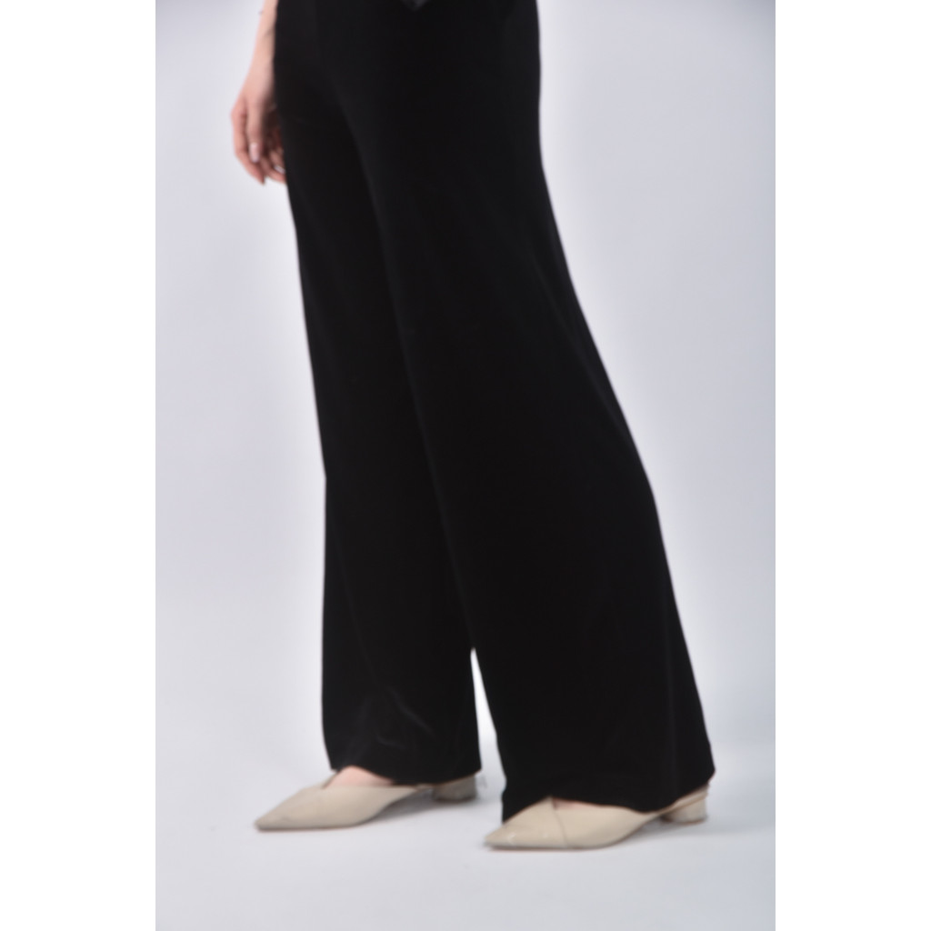 (XL) 高腰質感黑色連身裝二手衣, , large