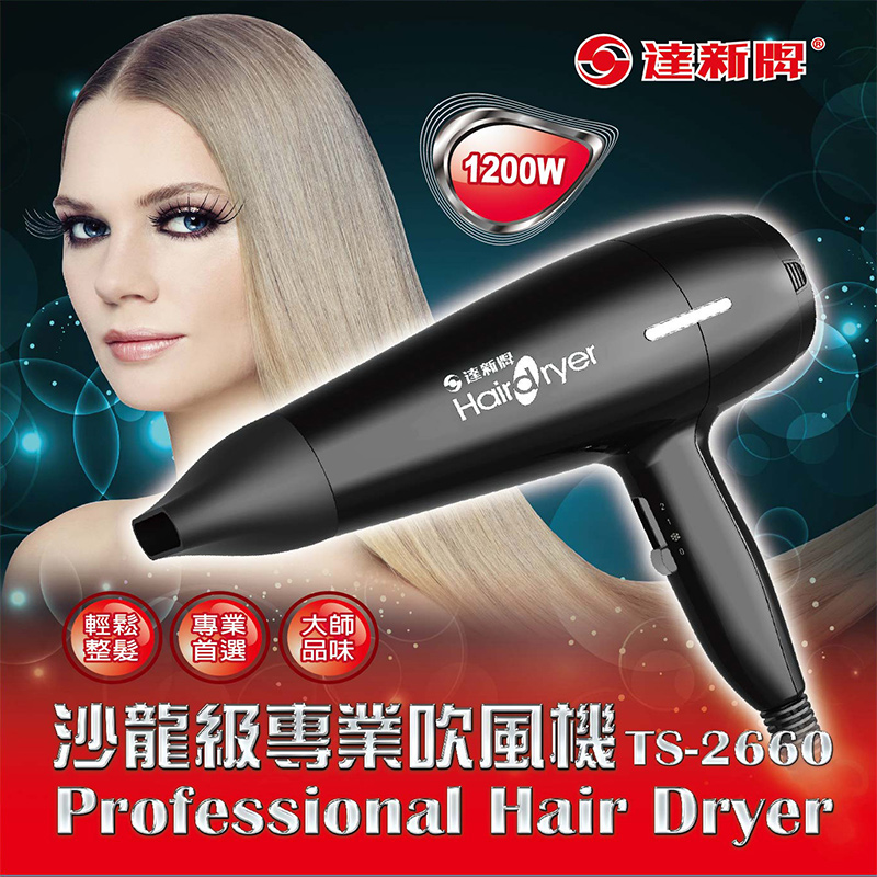 Tashin TS-2660 Hair Dryer, , large