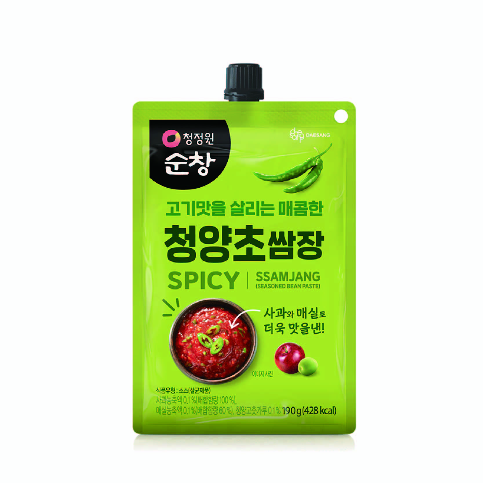 清淨園-擠擠傳統生菜包肉用醬(辣味)190g, , large