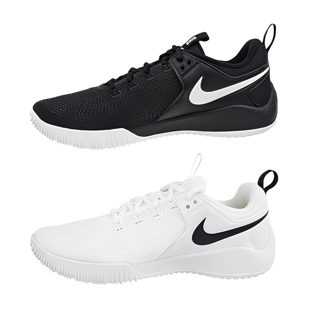 NIKE Zoom Hyperace 2 排球鞋 男運動鞋 男鞋 室內運動 輕量 透氣 穩定 支撐 抓地 止滑 黑 白