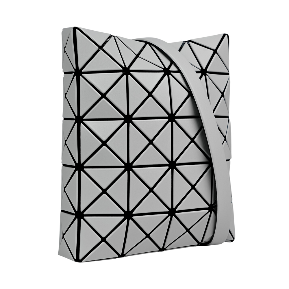 ISSEY MIYAKE BAO BAO Prism 5x4 霧面斜背包/淺灰色, , large