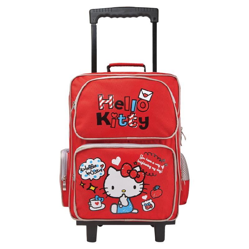 Hello Kitty三段拉桿書包, , large