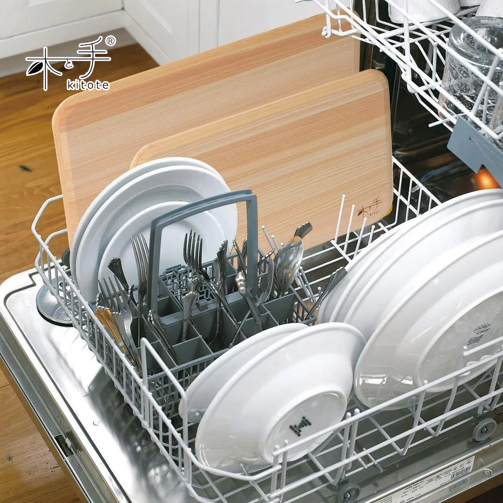 【KITOTE】日本製超輕量檜木砧板39×24cm(日本奈良產檜木/可進洗碗機), , large