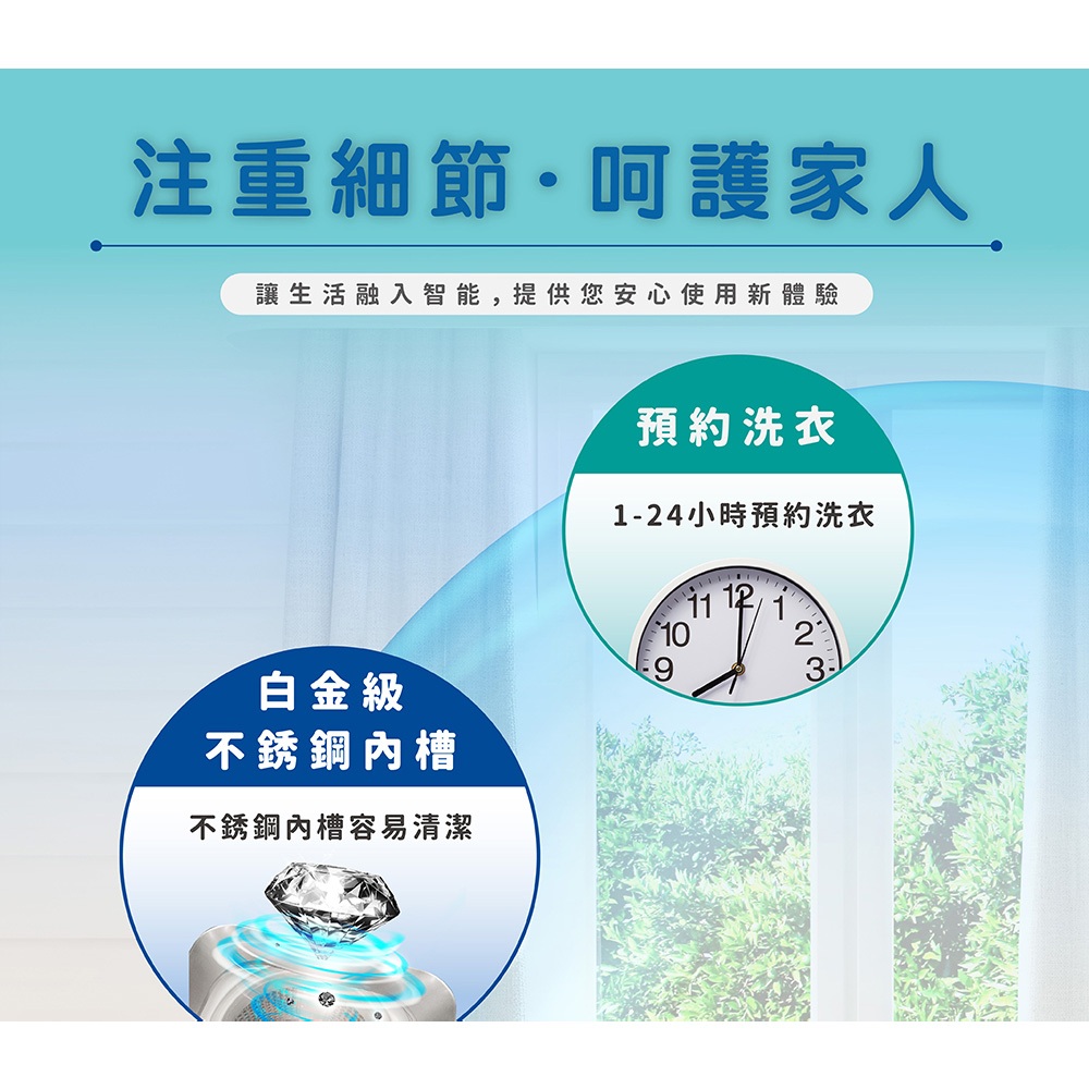 HERAN 7.5KG Fully Automatic Upright Washing Machine HWM-0791, , large