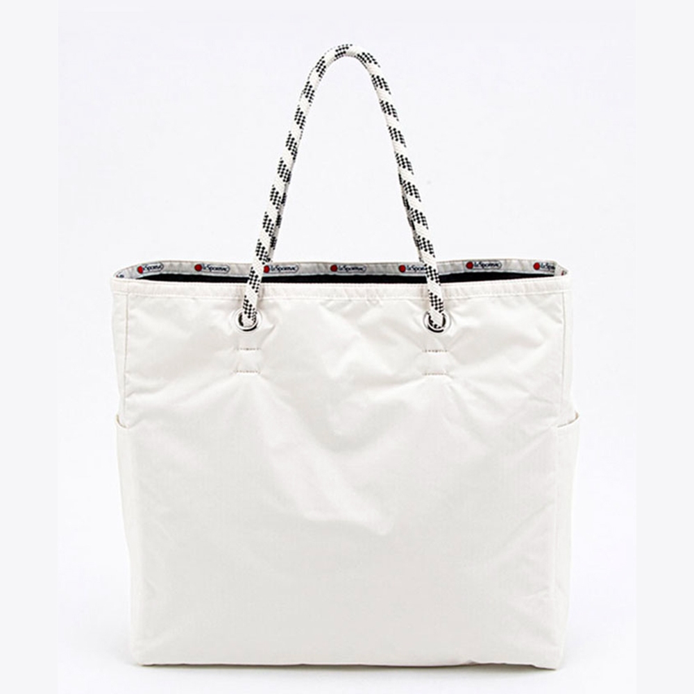 |快速出貨|Lesportsac Large Two-Way Tote 大型雙面托特包 送禮-柔霧白, , large