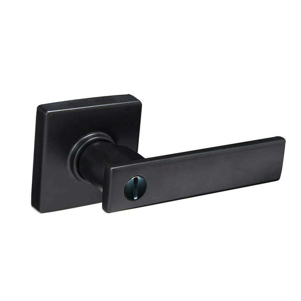 水平鎖 加安牌 磨砂銀 消光黑 LP1X907 LP1X207 LP1X90G浴廁 房間 方套盤 黑色水平鎖, , large