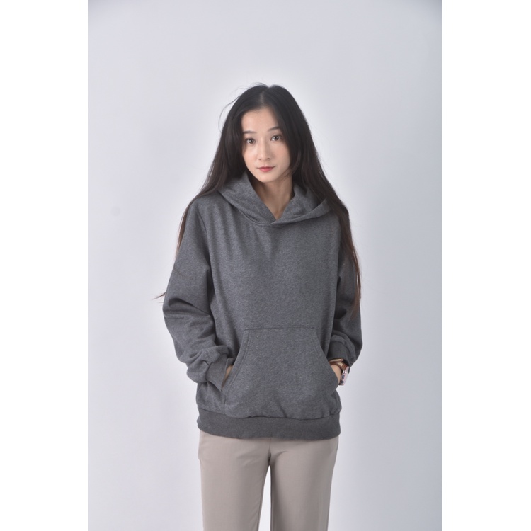 (S) nothing but you連帽灰色長袖上衣二手衣, , large