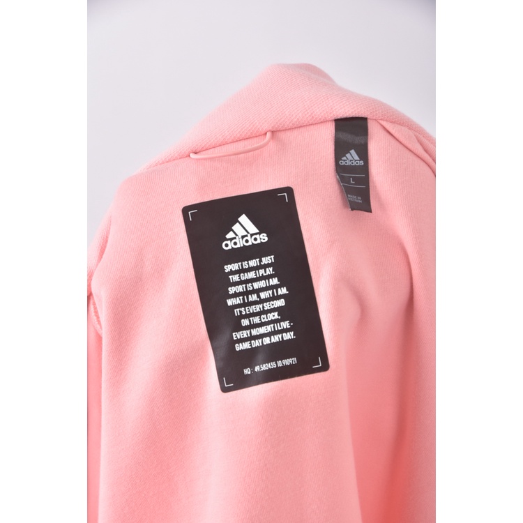 (L) adidas運動棉質連帽粉色外套二手衣, , large