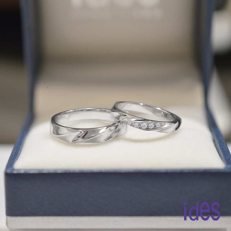 [ides愛蒂思] 情人禮 歐風精品設計系列14K金對戒情侶戒鑽石對戒/珍愛 (戒圍請於訂單備註), , large