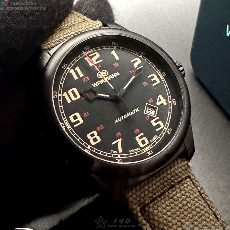 [TIMEMASTER] WAKMANN watch, 44mm, WA00041, , large