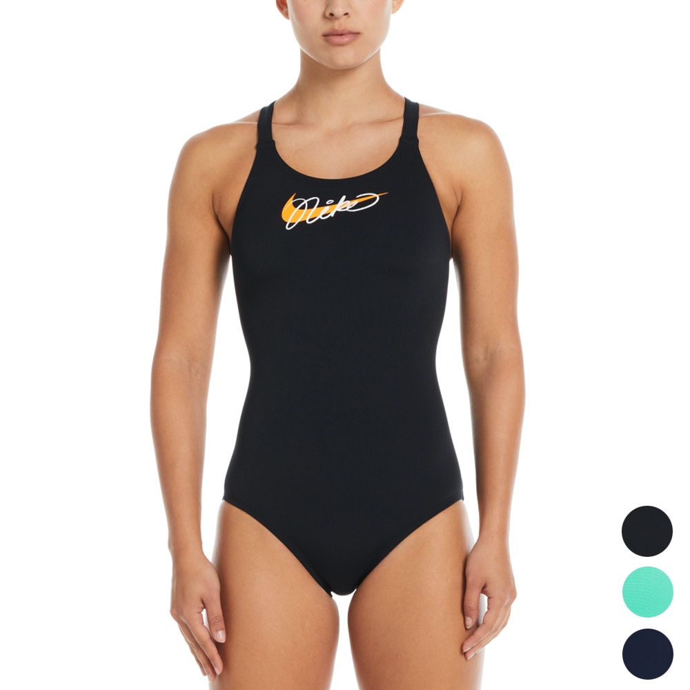 [秉宸] NIKE SWIM 初階連身泳裝 女泳裝 基礎泳裝 連身泳裝 NESSE018 24SS, , large