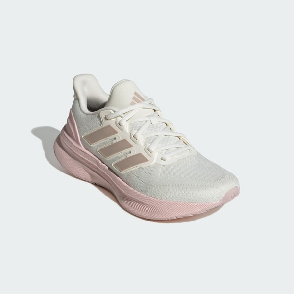 Adidas Ultrabounce 5 W 女 慢跑鞋 運動 跑鞋 緩震 透氣 舒適 米白 粉紅 [IE8800], , large