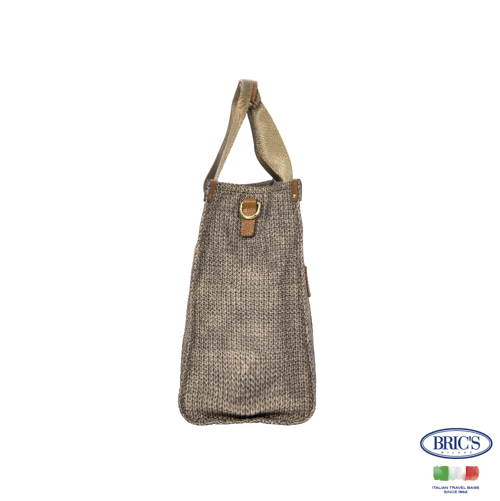 【Bric's】 X-collection 歌劇院托特包(M) BXG45852 - 混羊毛堅果色, , large