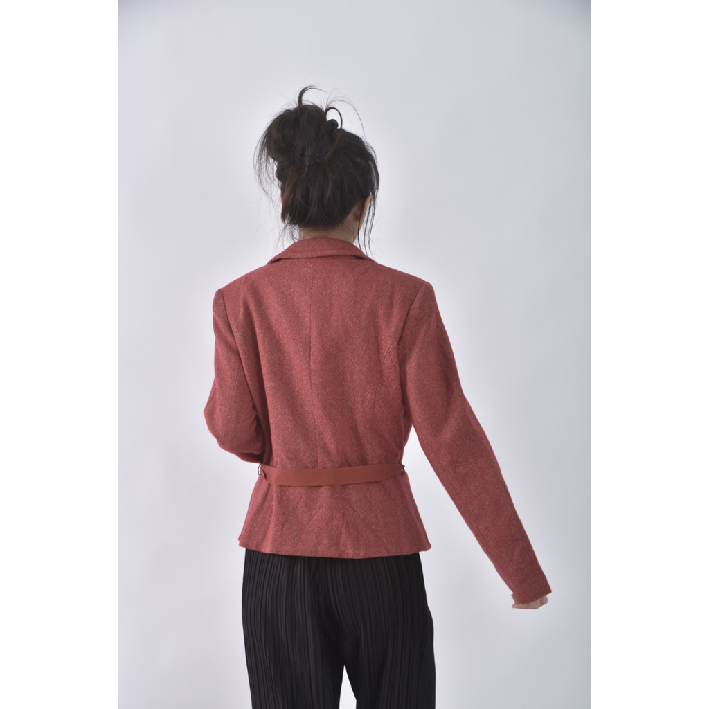 (S) u db質感西裝紅色外套二手衣, , large