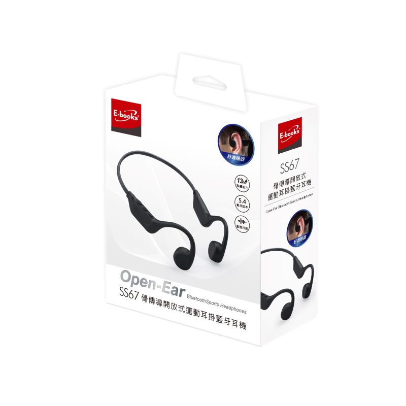 E-Books SS67 Bone conduction Headphone, , large