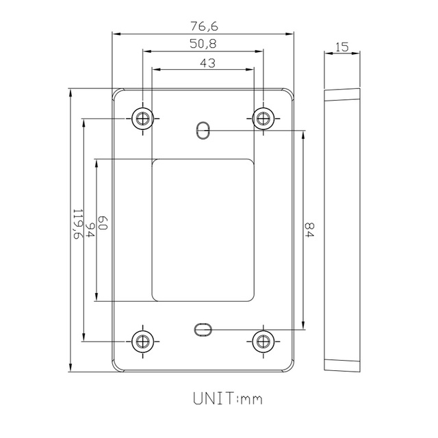昌運監視器 PONGEE Pegasus R-21-310-3 壓克力墊高座 適用於PUA-310系列, , large