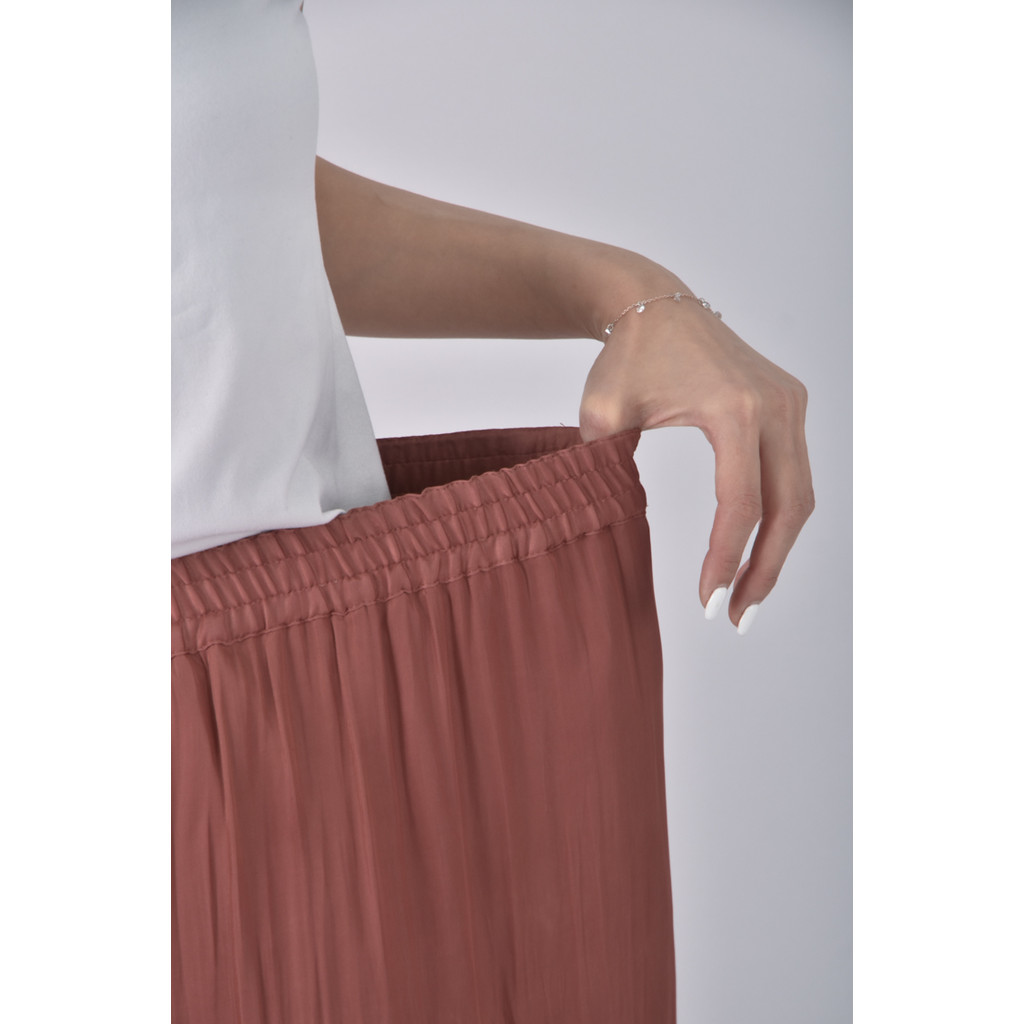 (S) 質感棕色長裙二手衣, , large