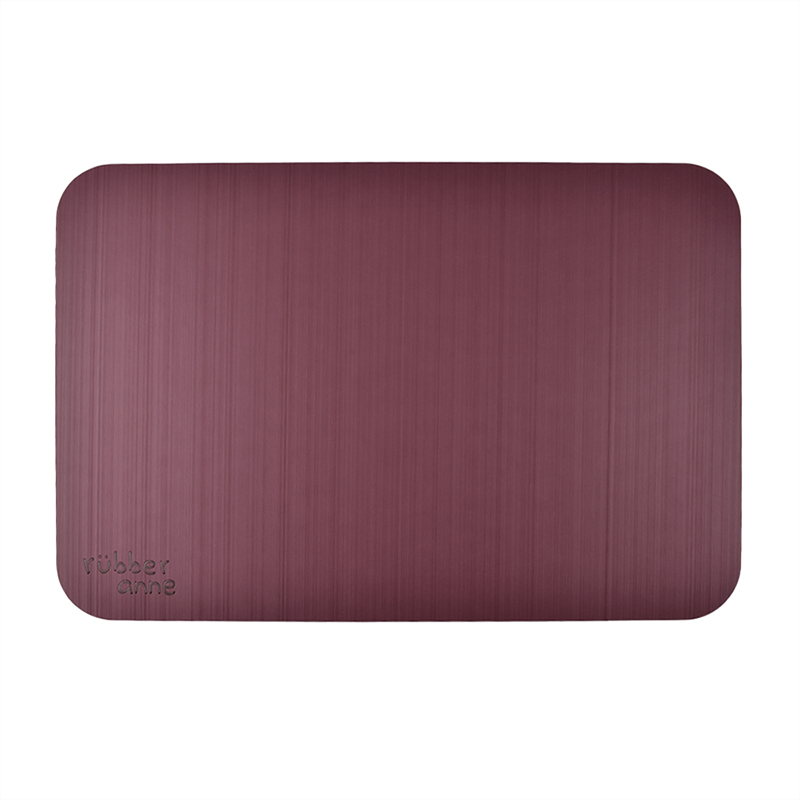 【Monster】 Soft Diatomaceous Earth Absorbent Mat – Silk Texture (60x40cm) – Grape Purple
