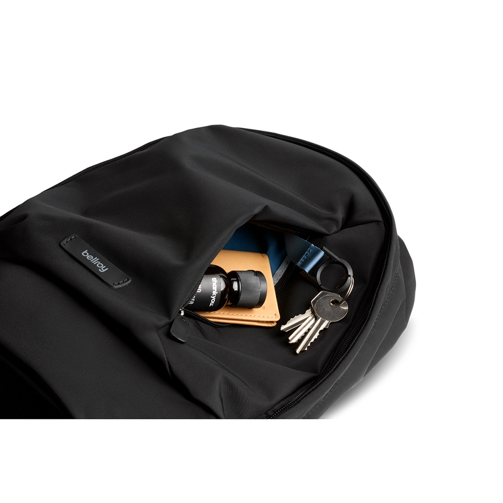 |快速出貨|Bellroy 經典後背包 Compact 筆電包 防水背包 收納多口袋-黑, , large
