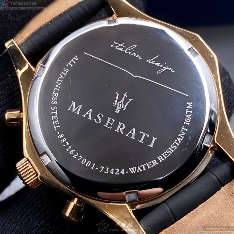 [TIMEMASTER] MASERATI watch, 46mm, R8871627001, , large
