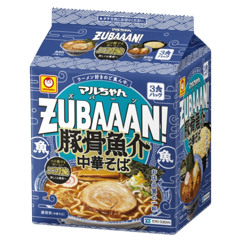 東洋水產豚骨魚介風味拉麵3入