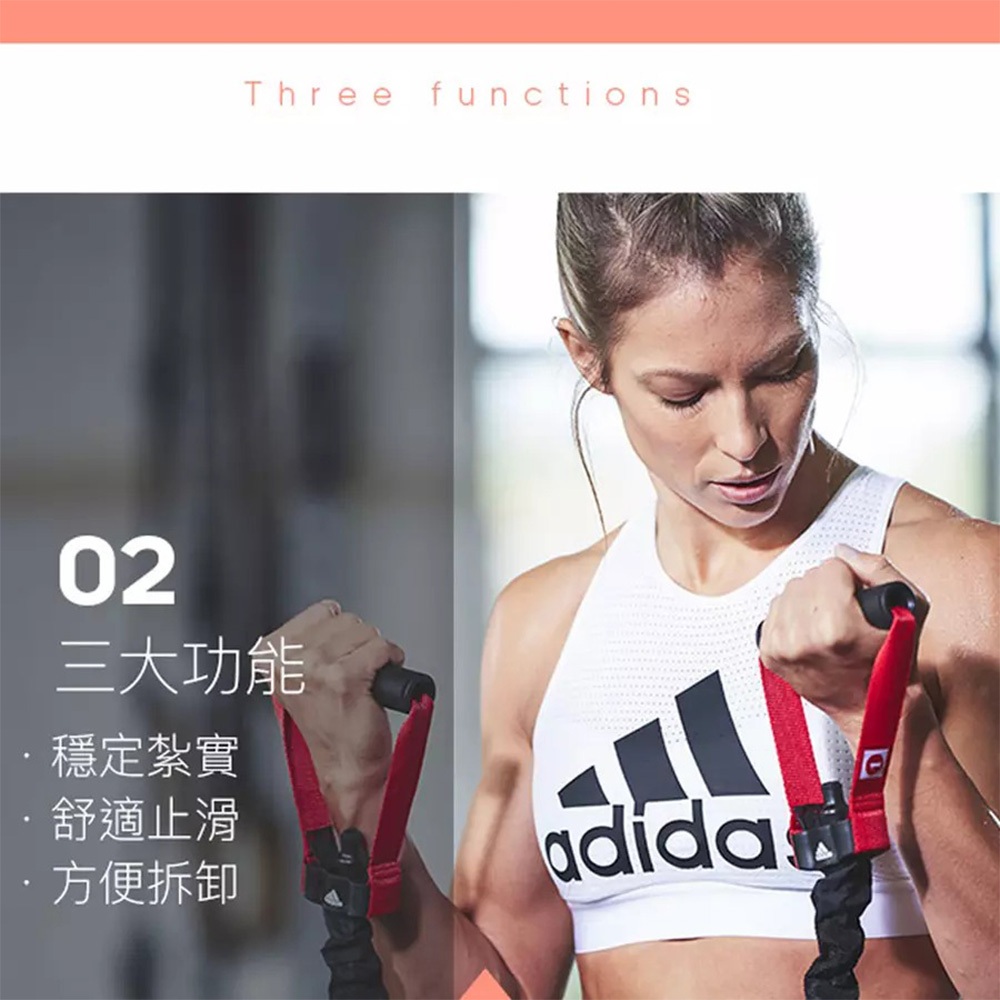 ADIDAS Training 可調式透氣短指手套 愛迪達 健身手套 三色 重量訓練 ADGB-124 【樂買網】, , large