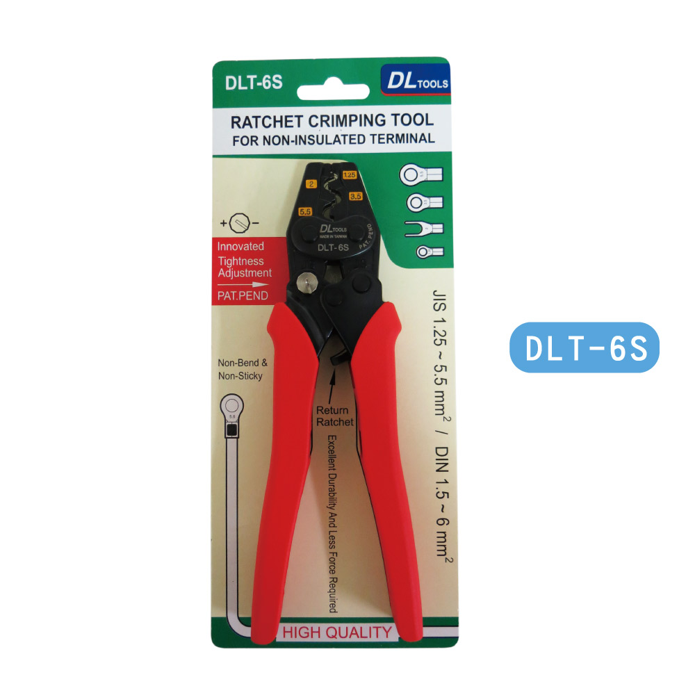 New type ratchet terminal pliers - 5.5 square millimeters, , large