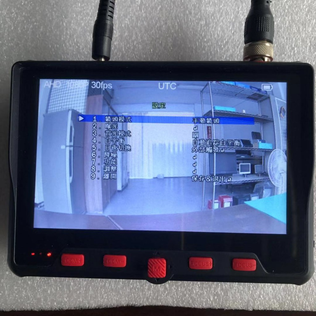 昌運監視器 HD-6300A 4.3吋 500萬 同軸型 工程寶 AHD 類比 監視器測試 多功能測試螢幕, , large