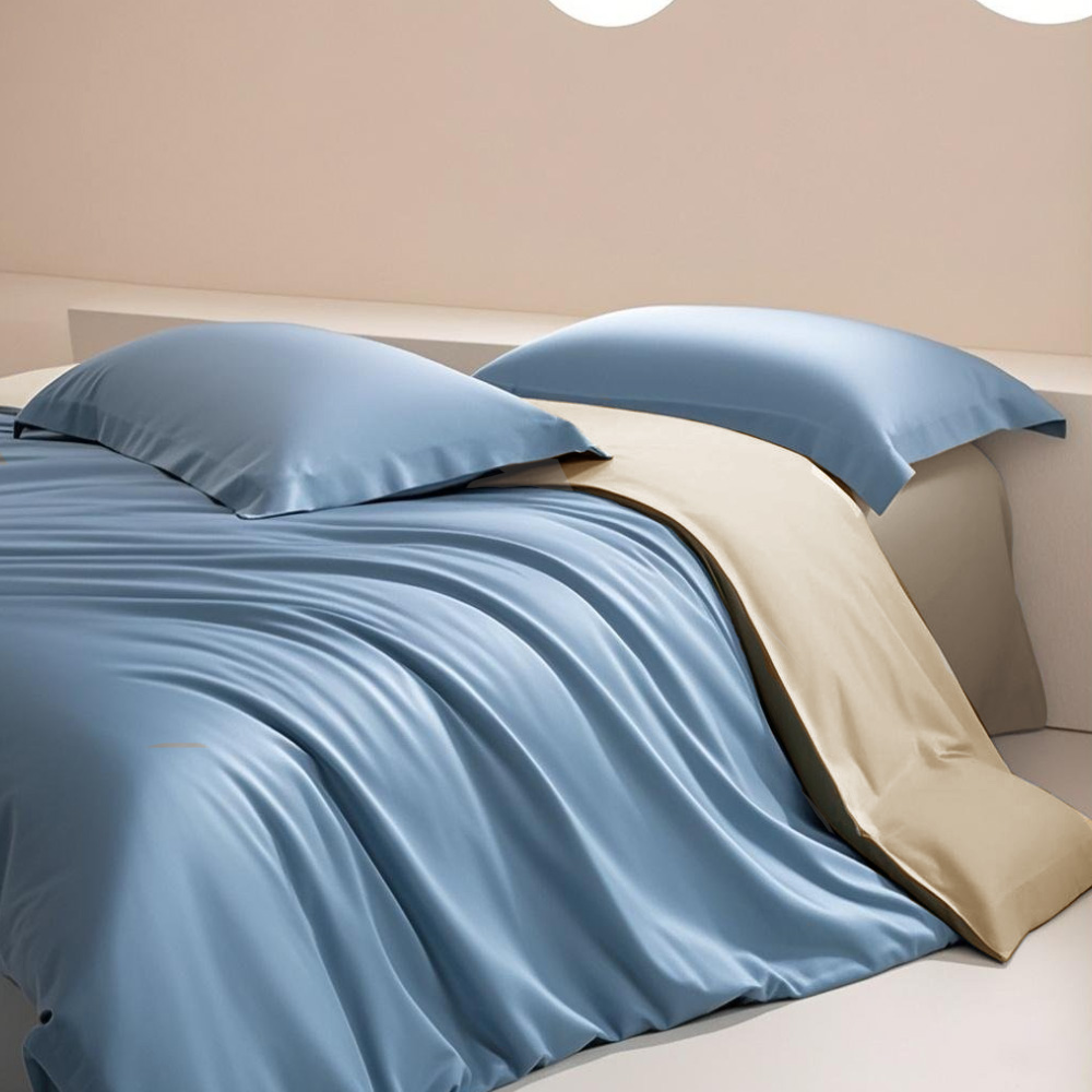Two-tone pure cotton bedding