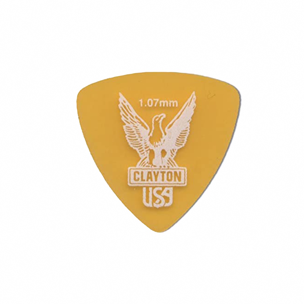 Clayton Ultem Rounded Triangle Picks 吉他彈片多種厚度款(三片、十片組)【敦煌樂器】, , large