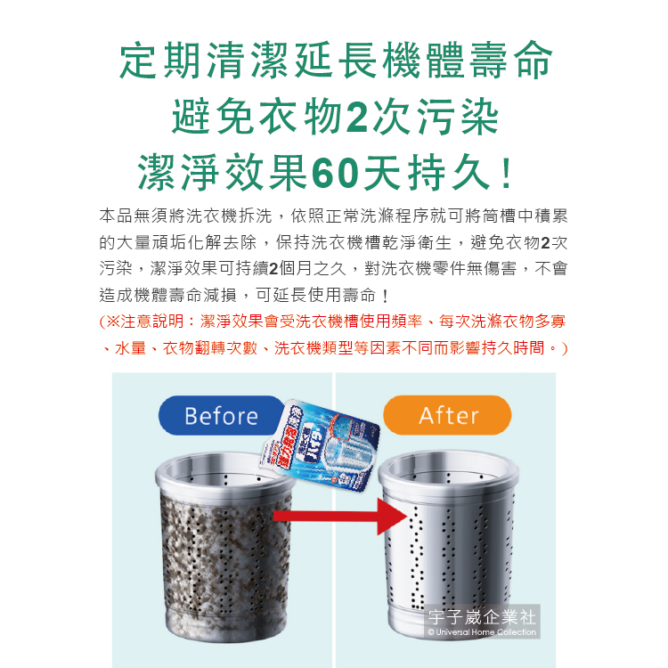Kao Washing Machine Cleaning Powder 180g, , large