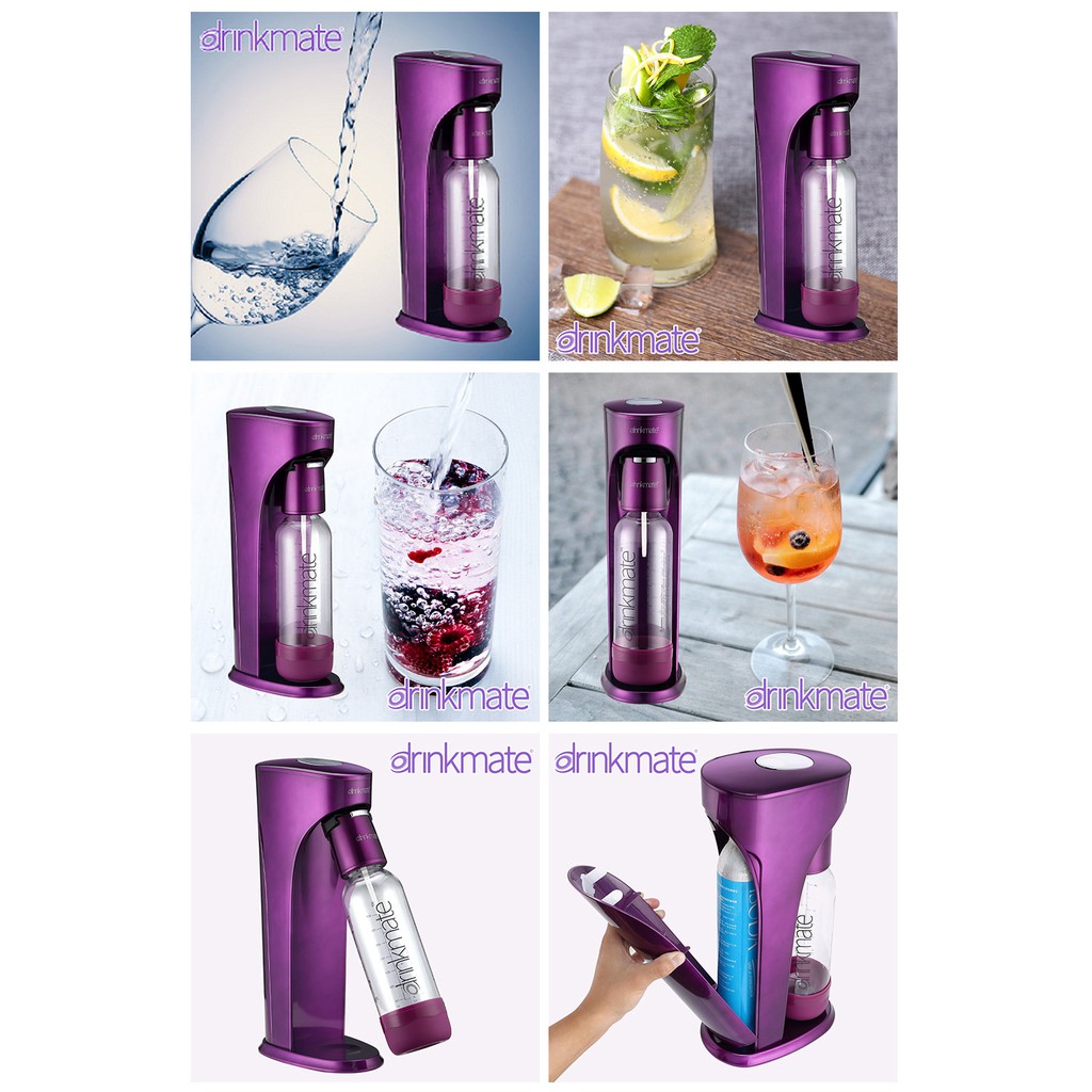 金德恩 GS MALL 台灣製造 攜帶款快慢雙排氣型氣泡水機/排氣型氣泡水機/氣泡水機/氣泡水/drinkmate/氣泡水機, , large